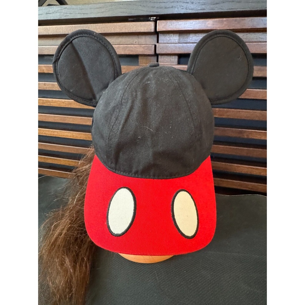 Walt Disney World Mickey Mouse Hat Ears Adjustable Adult Size
